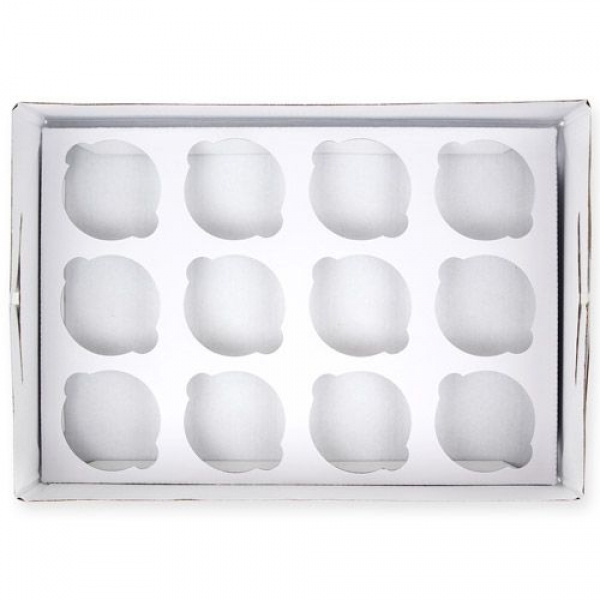 Cupcake Box 12 - 9cm high